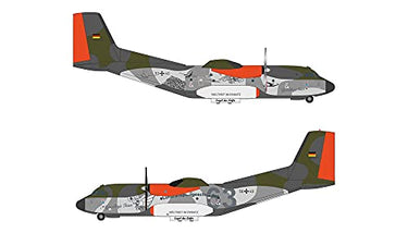 herpa - Luftwaffe Transall C-160 - LTG 63 / Air Transport Wing, Hohn Air Base “Retro Brummel” - Transall Fly-Out 2021, 571562, Multicolor im Sale